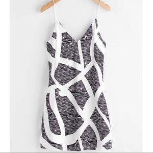 Abstract Print Cami Dress